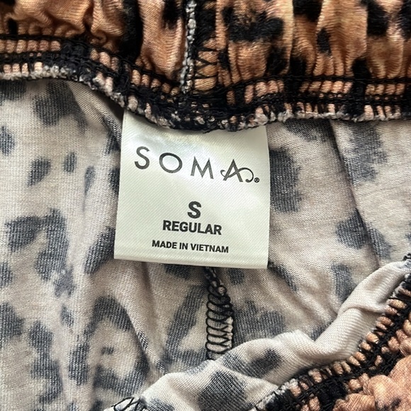 Soma Animal Print Loungewear Set - Picture 7 of 8